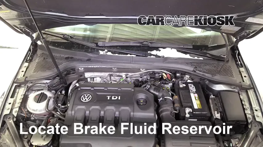 2015 Volkswagen Golf SportWagen TDI S 2.0L 4 Cyl. Turbo Diesel Brake Fluid